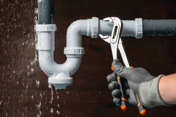 Professional Plumbing technician working in Rock Creek, MN